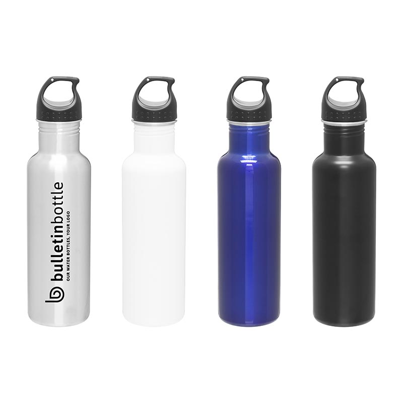 h2go Large Stainless Bolt Bottle | Stainless Steel Water Bottles ...