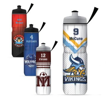 Custom Personalized College/High School Logo 32 oz Water Bottle – Sugar  Locks